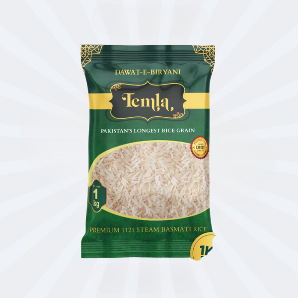 BASMATI RICE (PAKISTAN) 1KG PACK