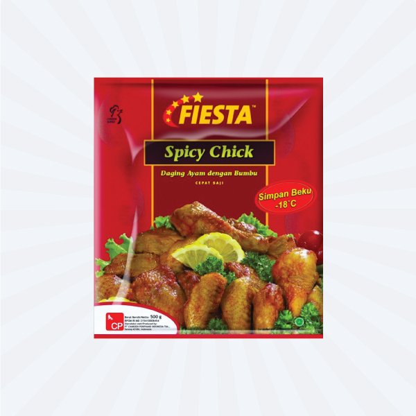 FIESTA SPICY CHICK <CHICKEN/AYAM> 500GM (INDONESIA)