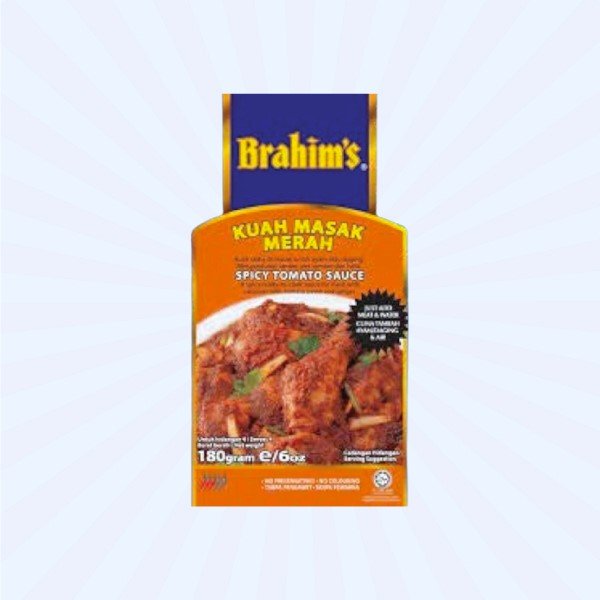 Kuah Masak Merah / Spicy Tomato Sauce - 180gm