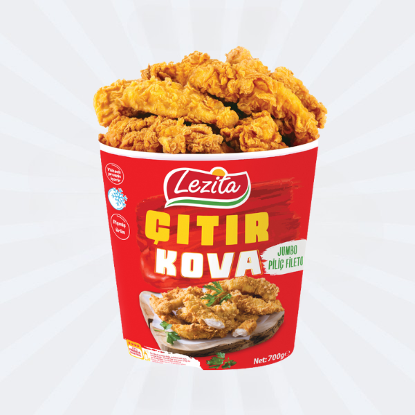Mix Broasted Chicken Bucket (Lezita) 850gm