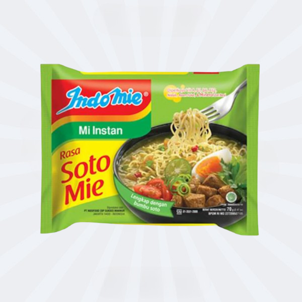 Soto mie Noodles / Mie Rasa Soto (Indomie)
