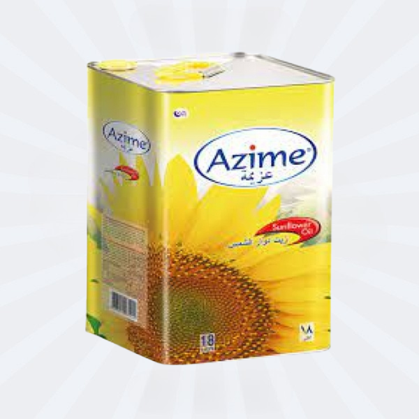 Sunflower Oil (Cholesterol Free) : 16 Litre [Azime/Kent]