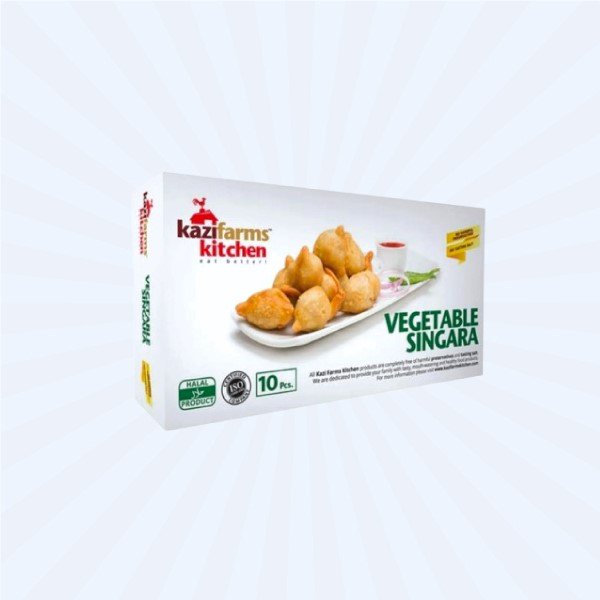 VEGETABLE SHINGARA (KAZI FARM / AG) 10PCS Product Code:	frozen snacks Availability:	In Stock Weight:	400 g